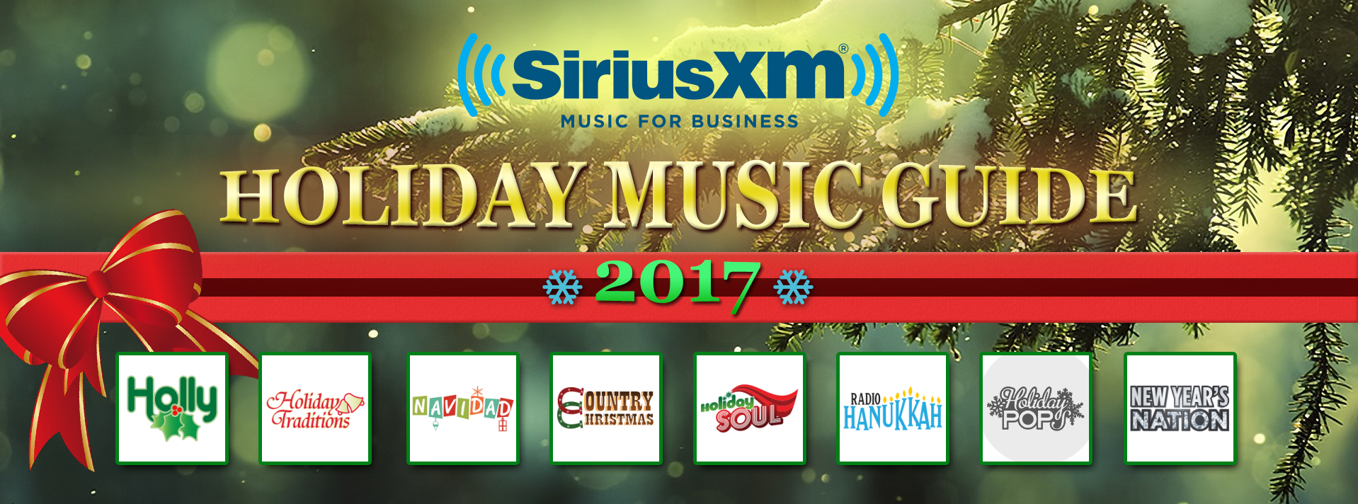 Holiday Music for Business - SiriusXM Holiday Music Guide for Businesses