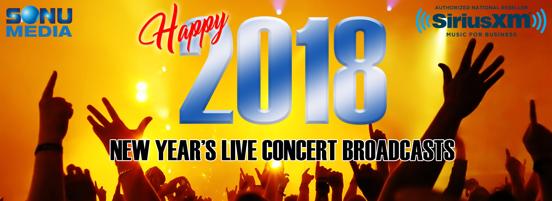 SiriusXM Music for Business New Years Eve Live Concerts